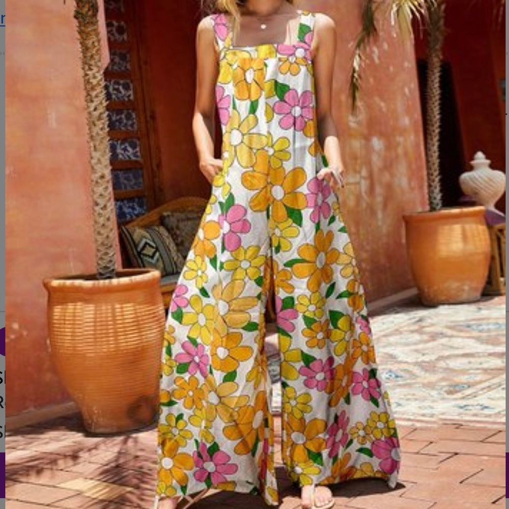 Floral Jumpsuit